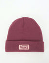 Vans Breakin Curfew Beanie - Prune/Nostalgia Rose