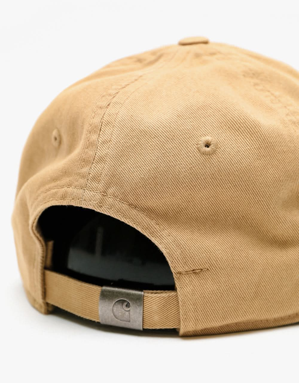 Carhartt WIP Madison Logo Cap - Leather/Dark Navy