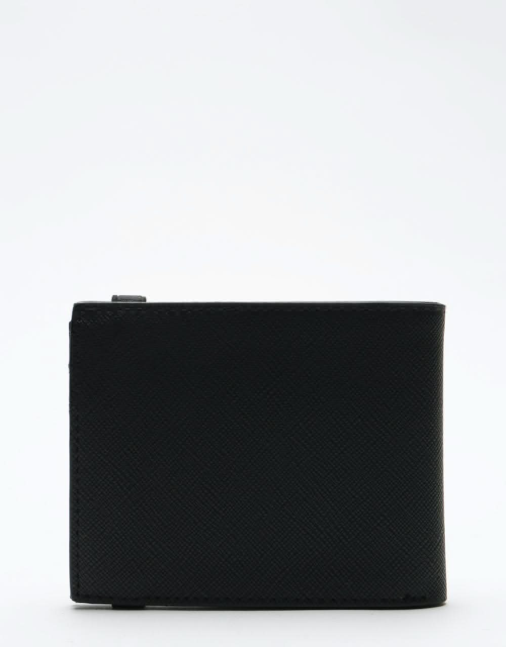 Carhartt WIP Leather Rock-it Wallet - Black