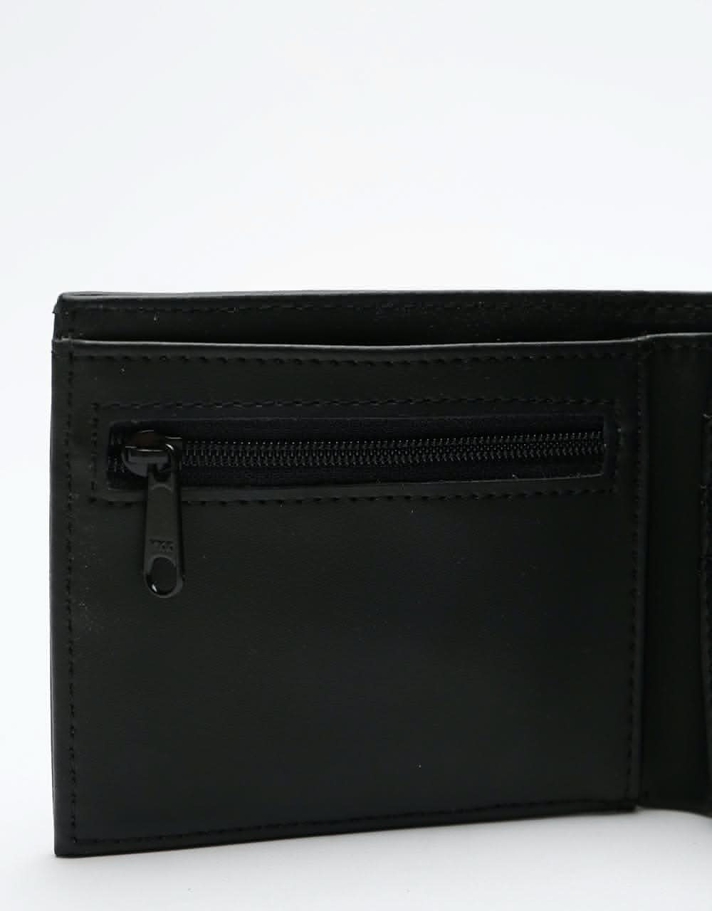 Carhartt WIP Leather Rock-it Wallet - Black