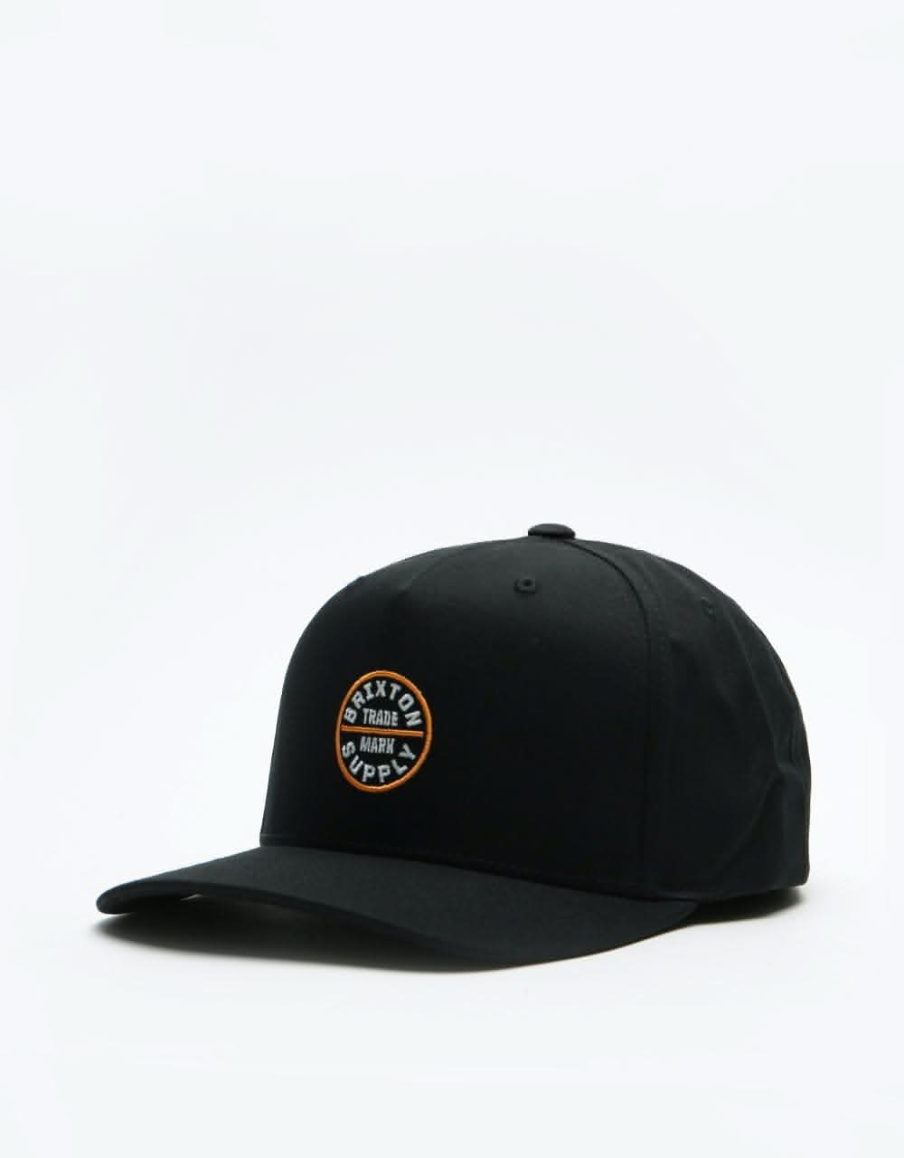 Brixton Oath 110 Snapback - Black/Gold