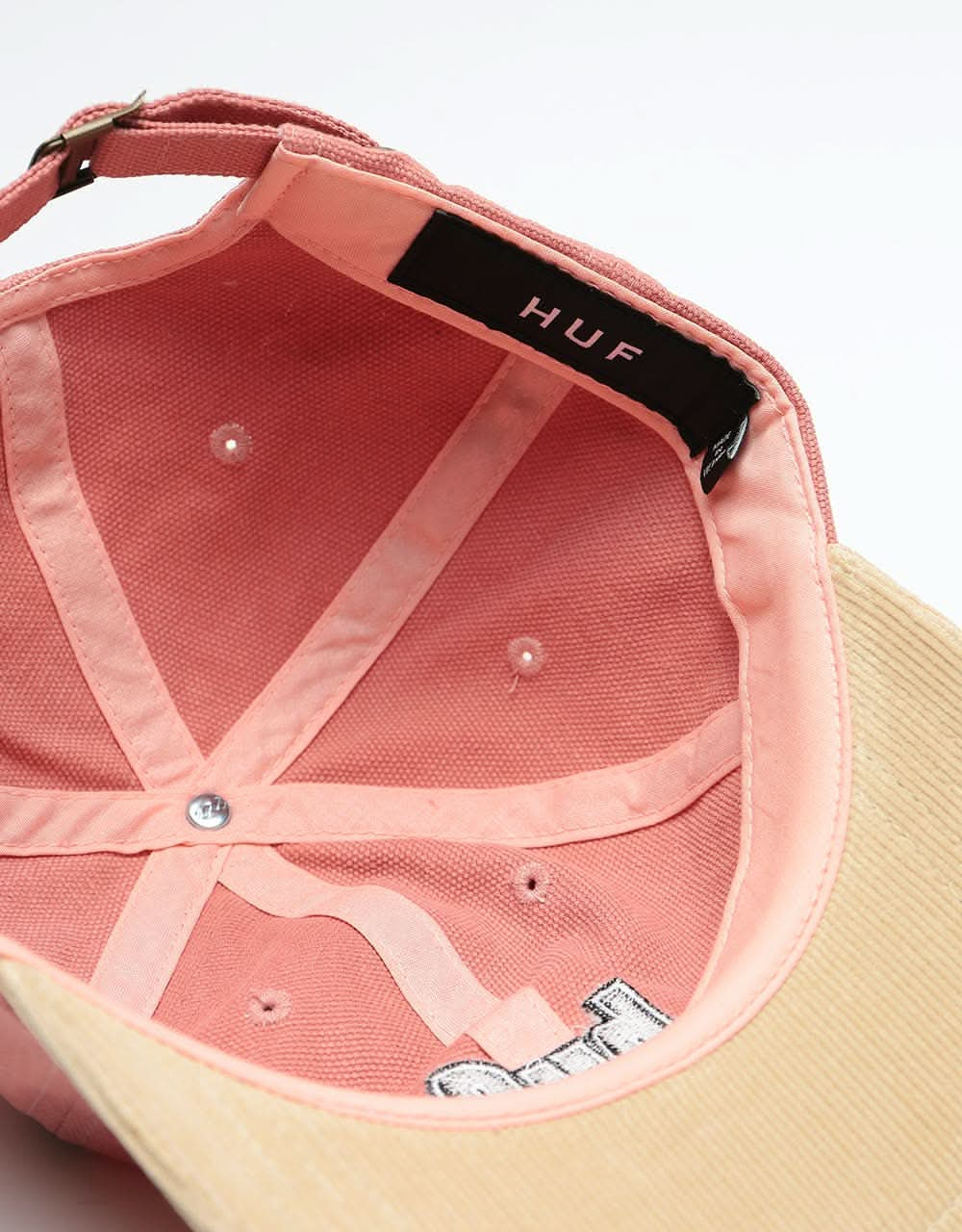 HUF 1993 6 Panel Cap - Coral Pink