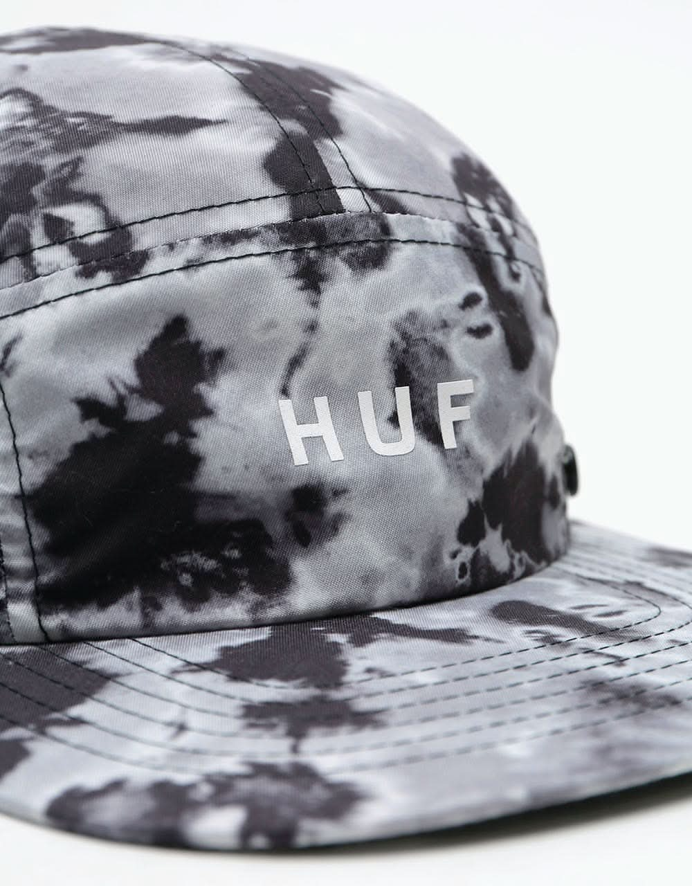 HUF Festival Covert Volley 5 Panel Cap - Black