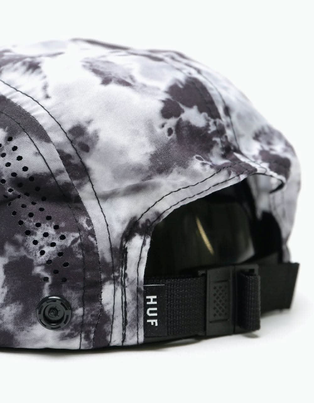 HUF Festival Covert Volley 5 Panel Cap - Black