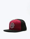 Independent ITC Bauhaus Snapback Cap - Burgundy/Black