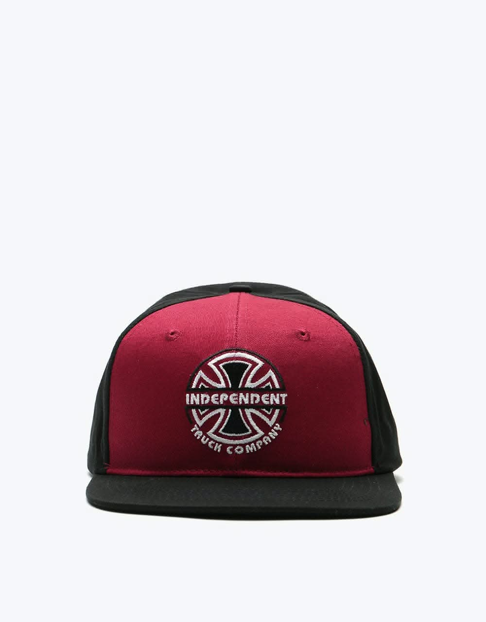 Independent ITC Bauhaus Snapback Cap - Burgundy/Black