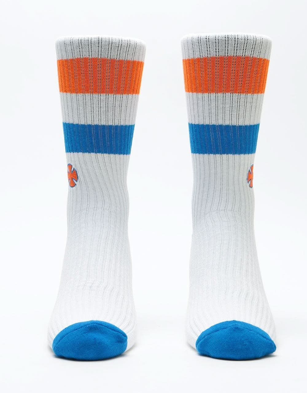 Independent Trip Socks - White/Blue