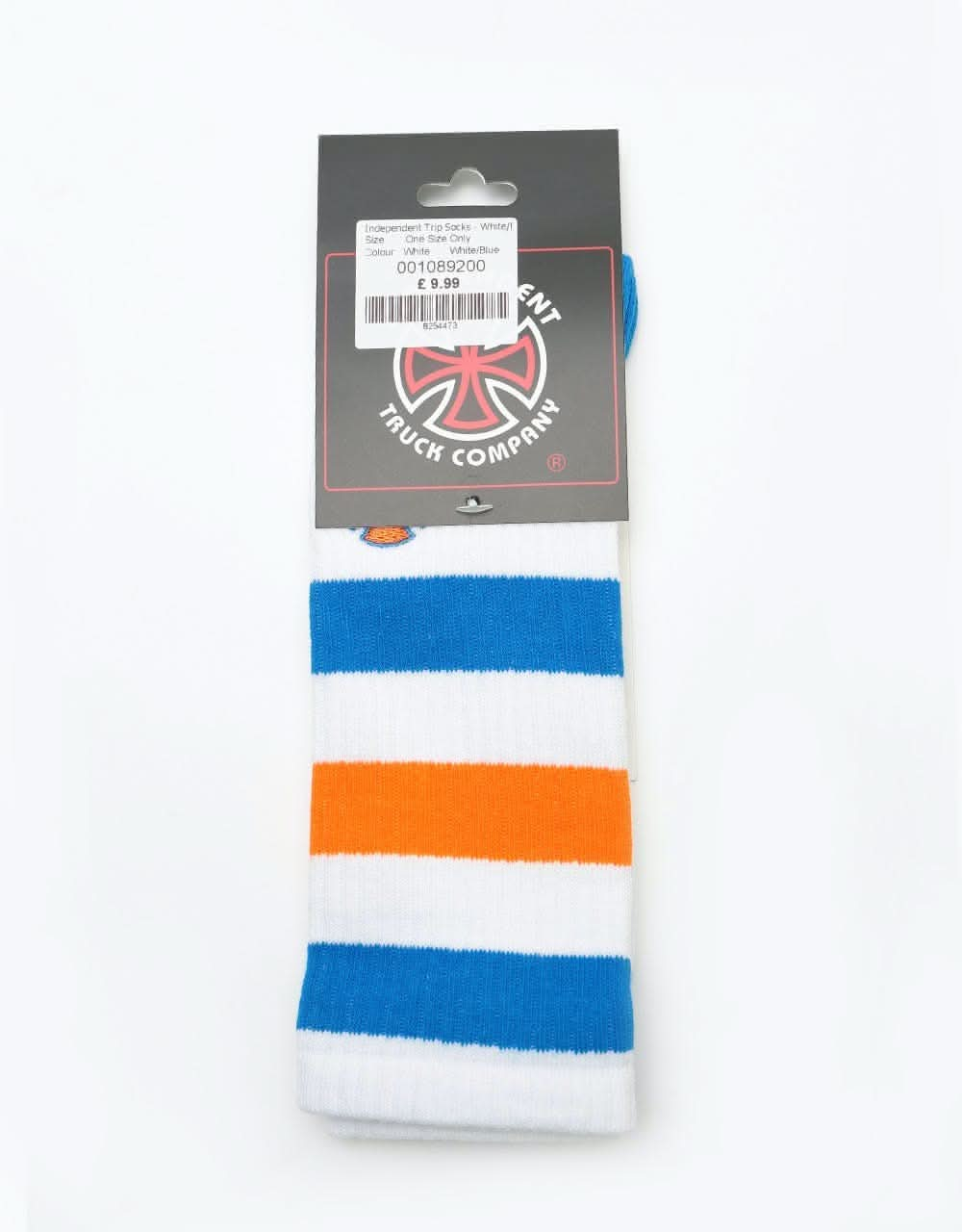 Independent Trip Socks - White/Blue