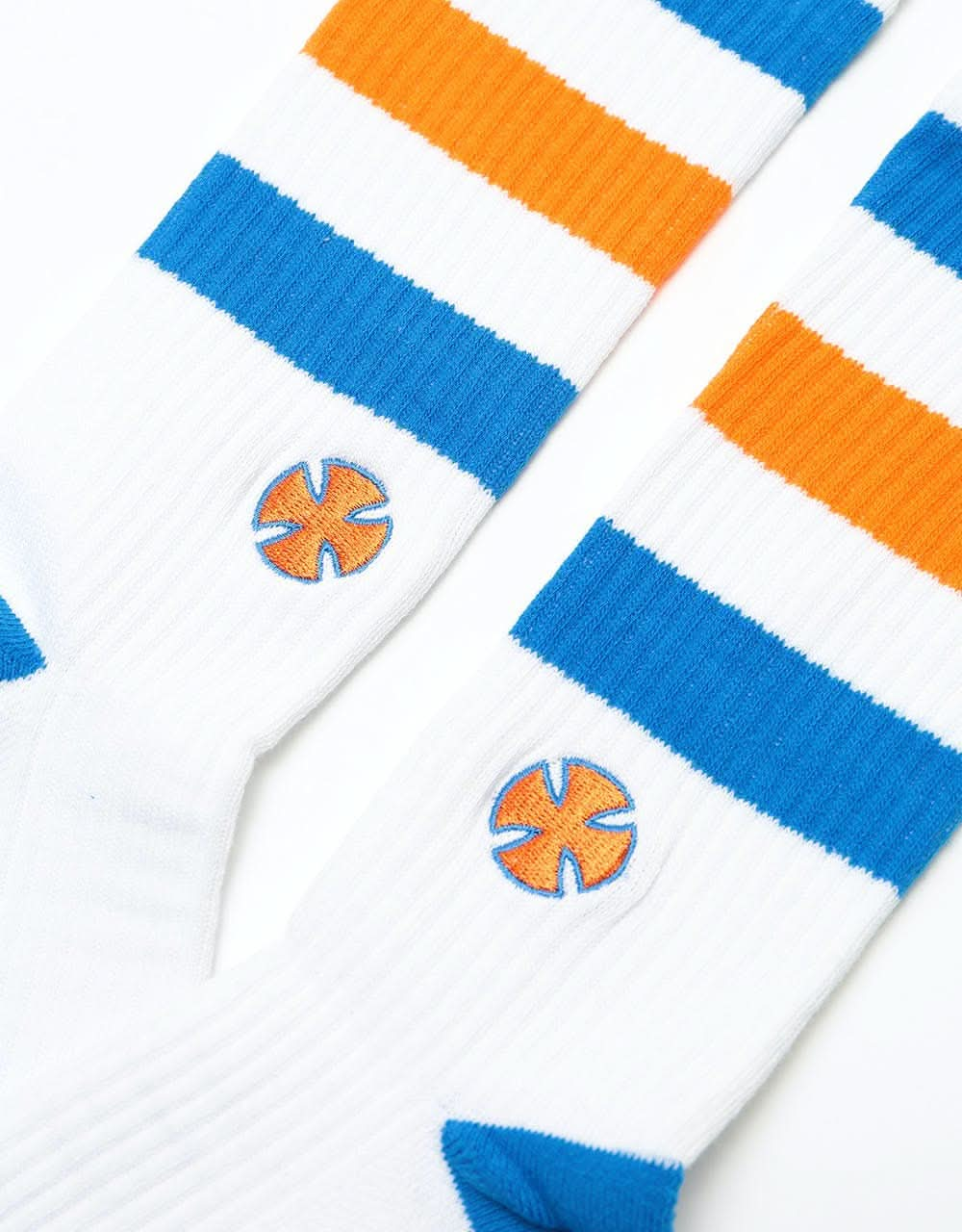 Independent Trip Socks - White/Blue