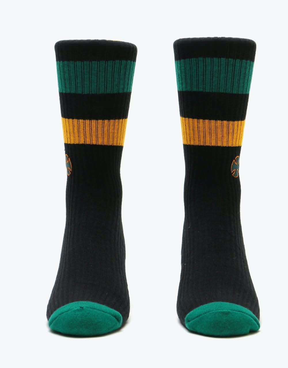 Independent Trip Socks - Black/Green