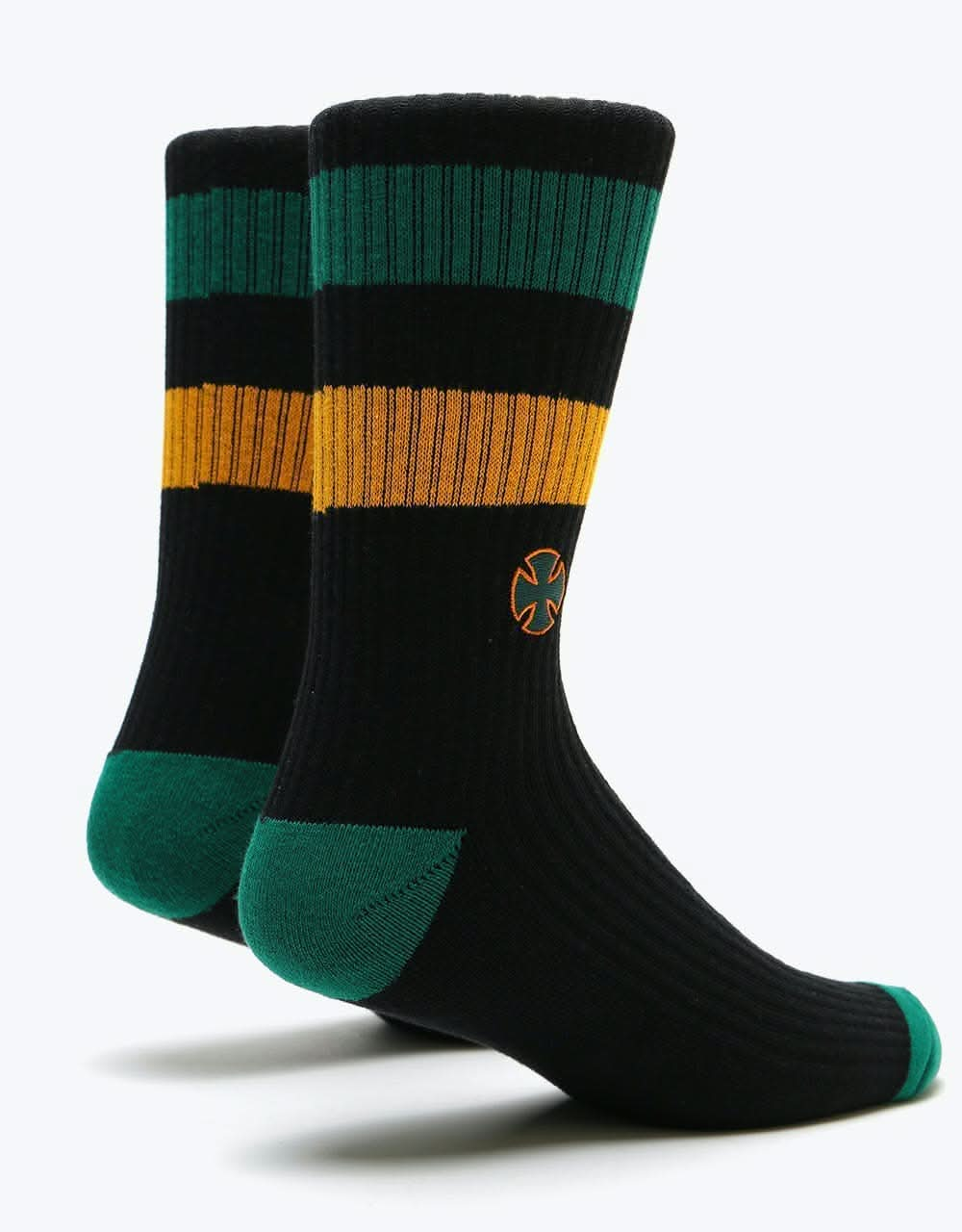 Independent Trip Socks - Black/Green