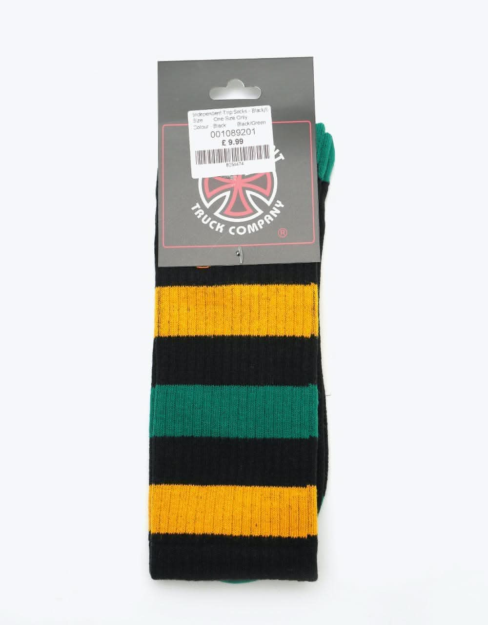 Independent Trip Socks - Black/Green