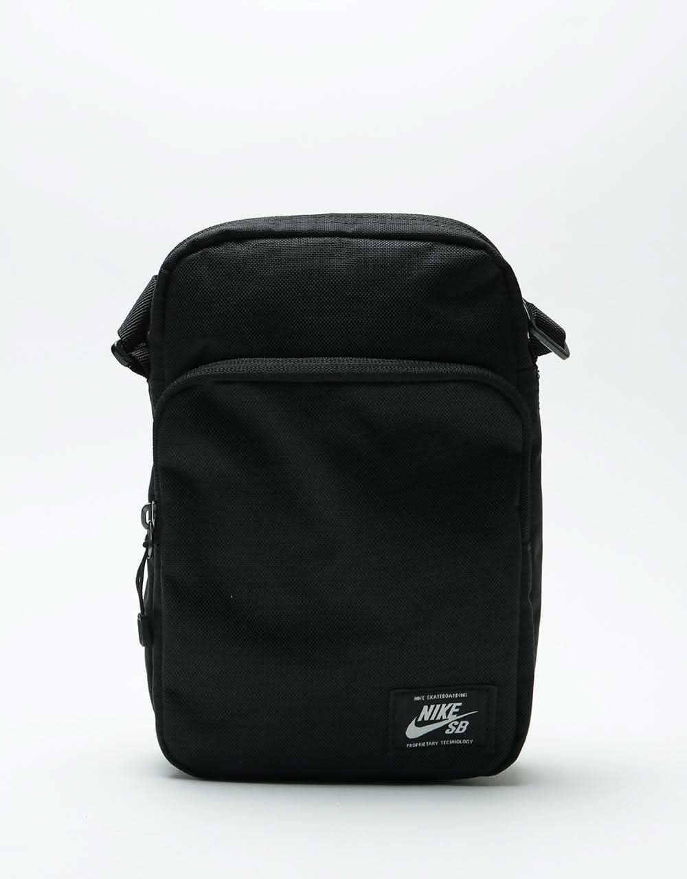 Nike SB Heritage Cross Body Bag - Black/Black/White