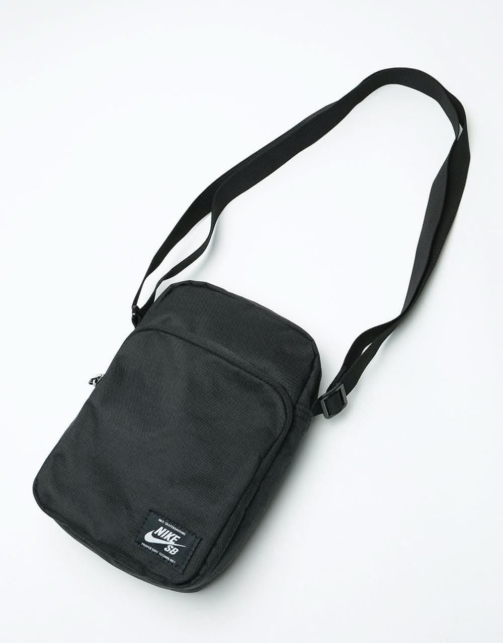 Nike SB Heritage Cross Body Bag - Black/Black/White