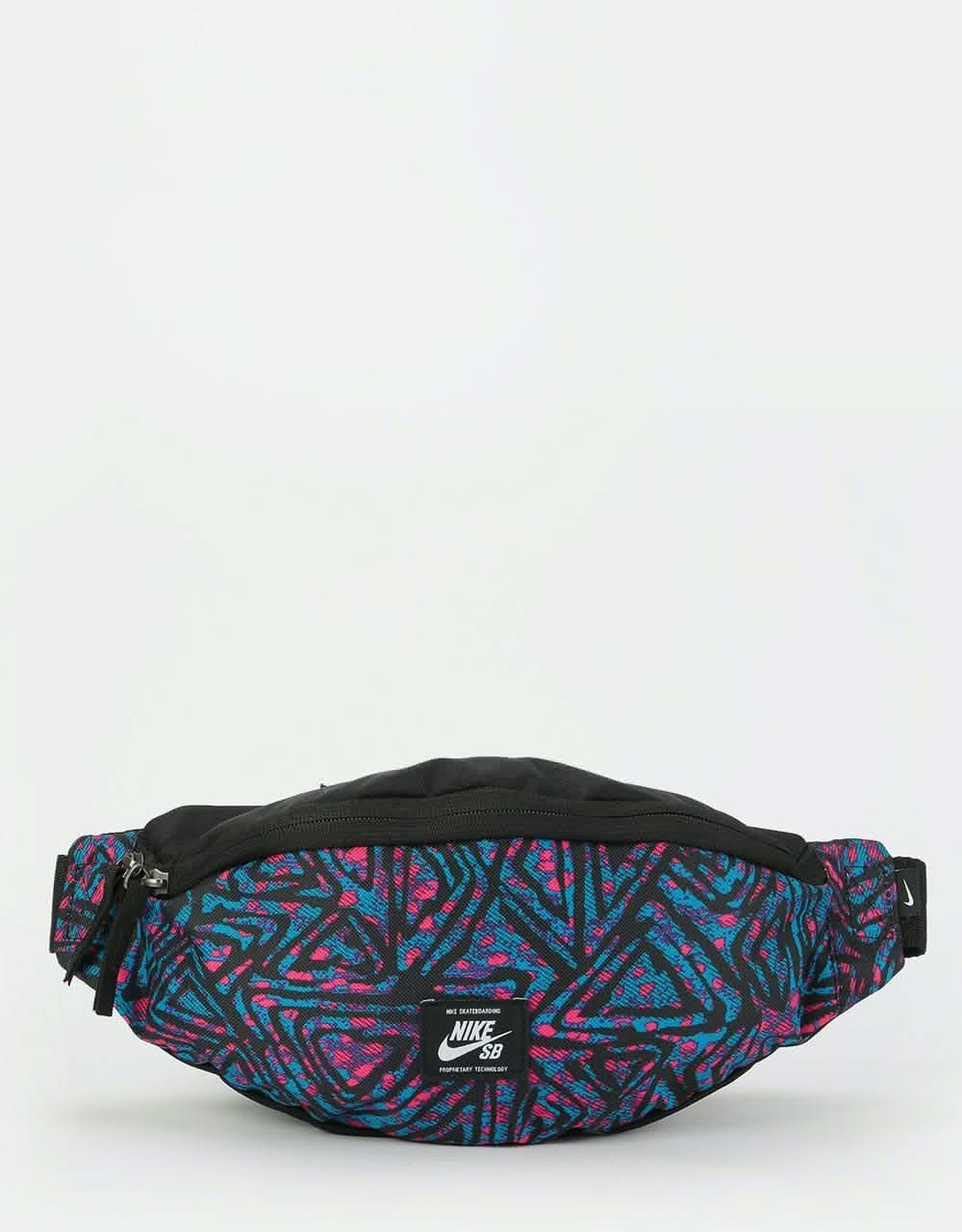 Nike SB Nike Woven Heritage Cross Body Bag - Black/Laser Blue/White