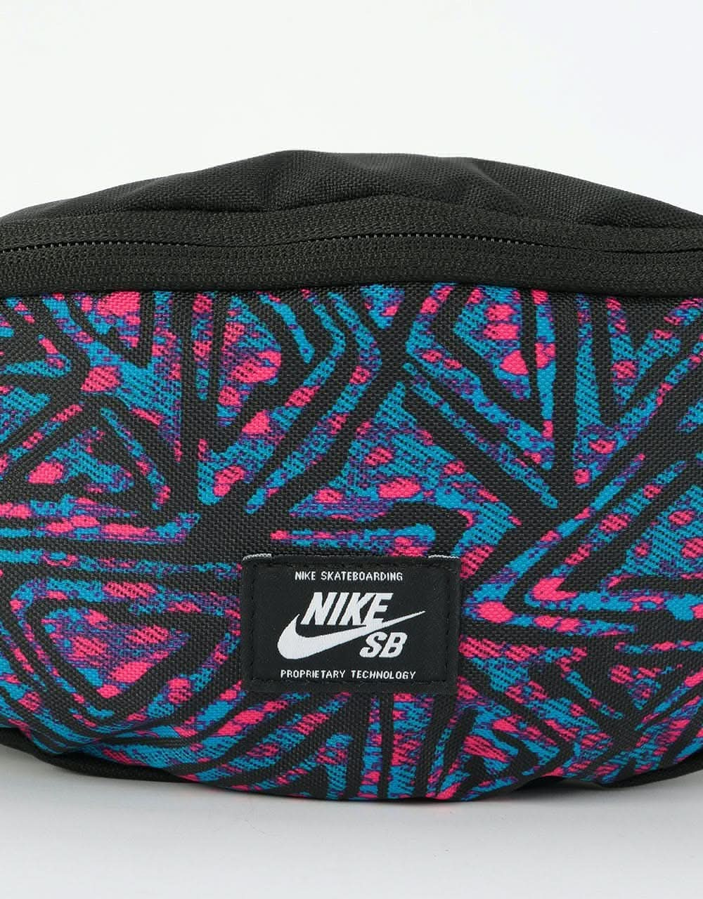 Nike SB Nike Woven Heritage Cross Body Bag - Black/Laser Blue/White