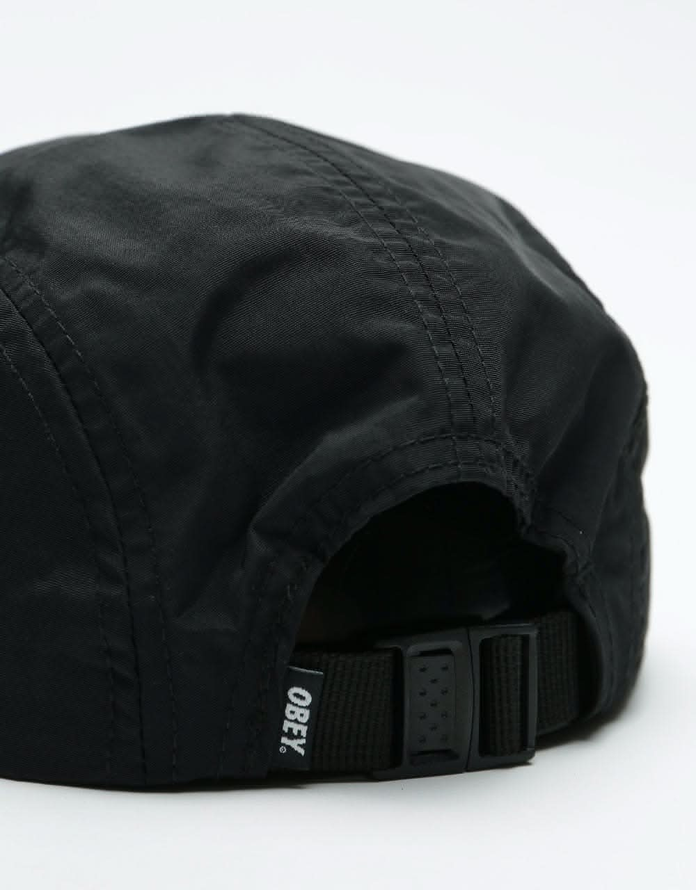 Obey Vanish 5 Panel Cap - Black