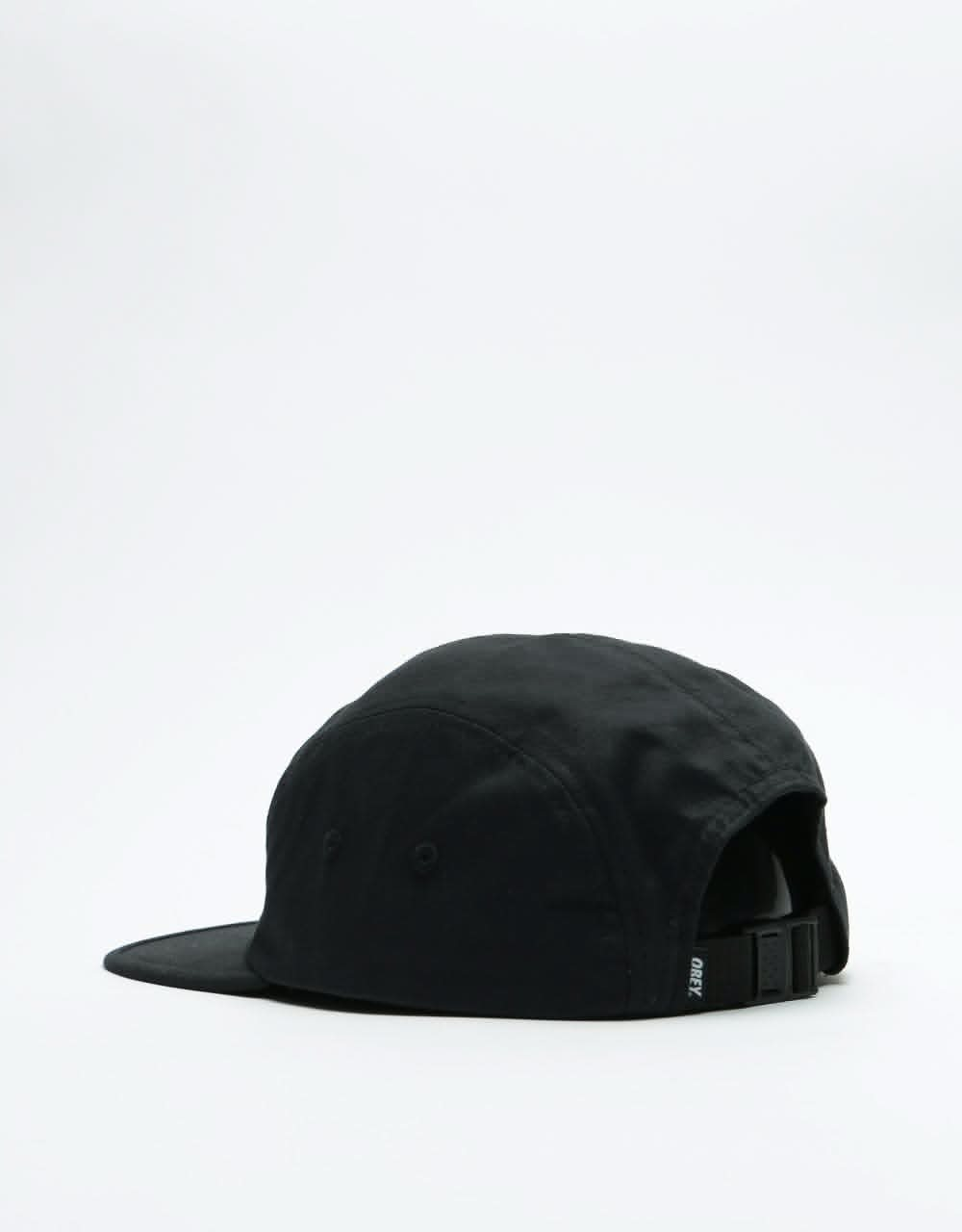 Obey Eyes 5 Panel Cap - Black