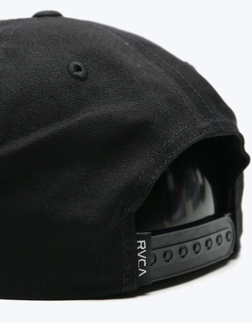 RVCA Hot Fudge Snapback Cap - Black