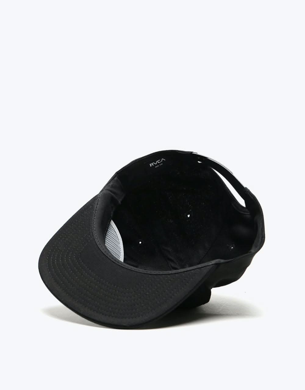 RVCA Hot Fudge Snapback Cap - Black