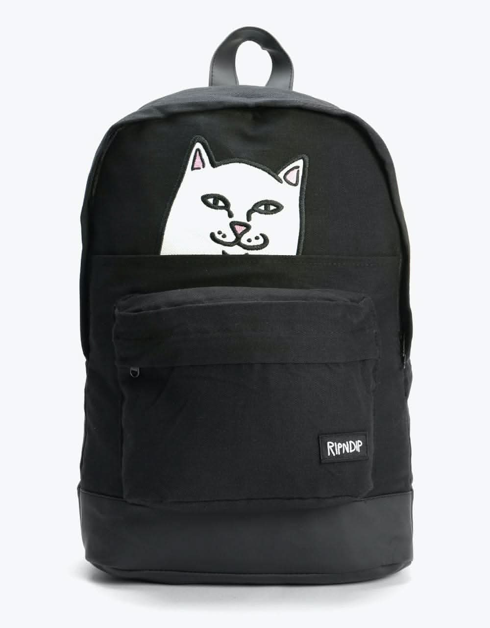 RIPNDIP Lord Nermal Backpack - Black Corduroy