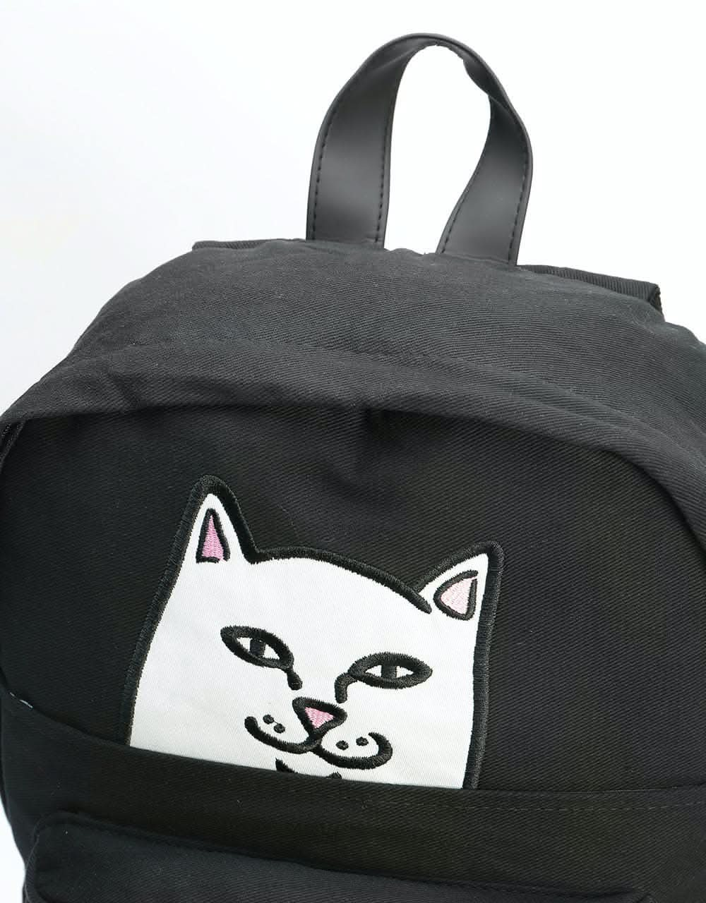 RIPNDIP Lord Nermal Backpack - Black Corduroy