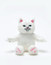 RIPNDIP Lord Nermal Plush Keychain - White