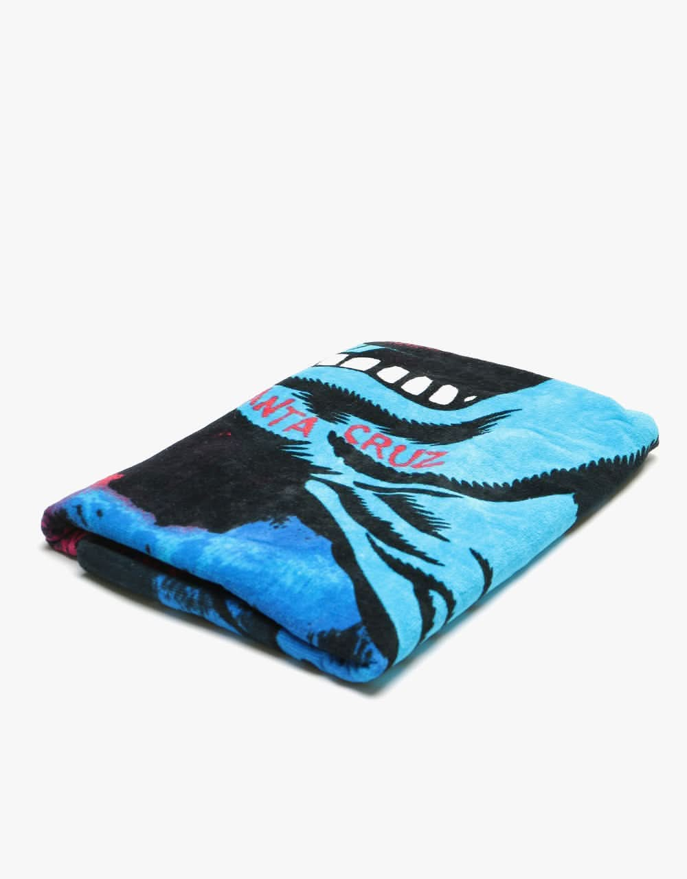 Santa Cruz Screaming Hand Tie Dye Towel - Red/Blue