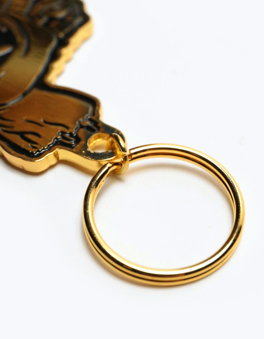 Santa Cruz Screaming Hand Keychain - Gold