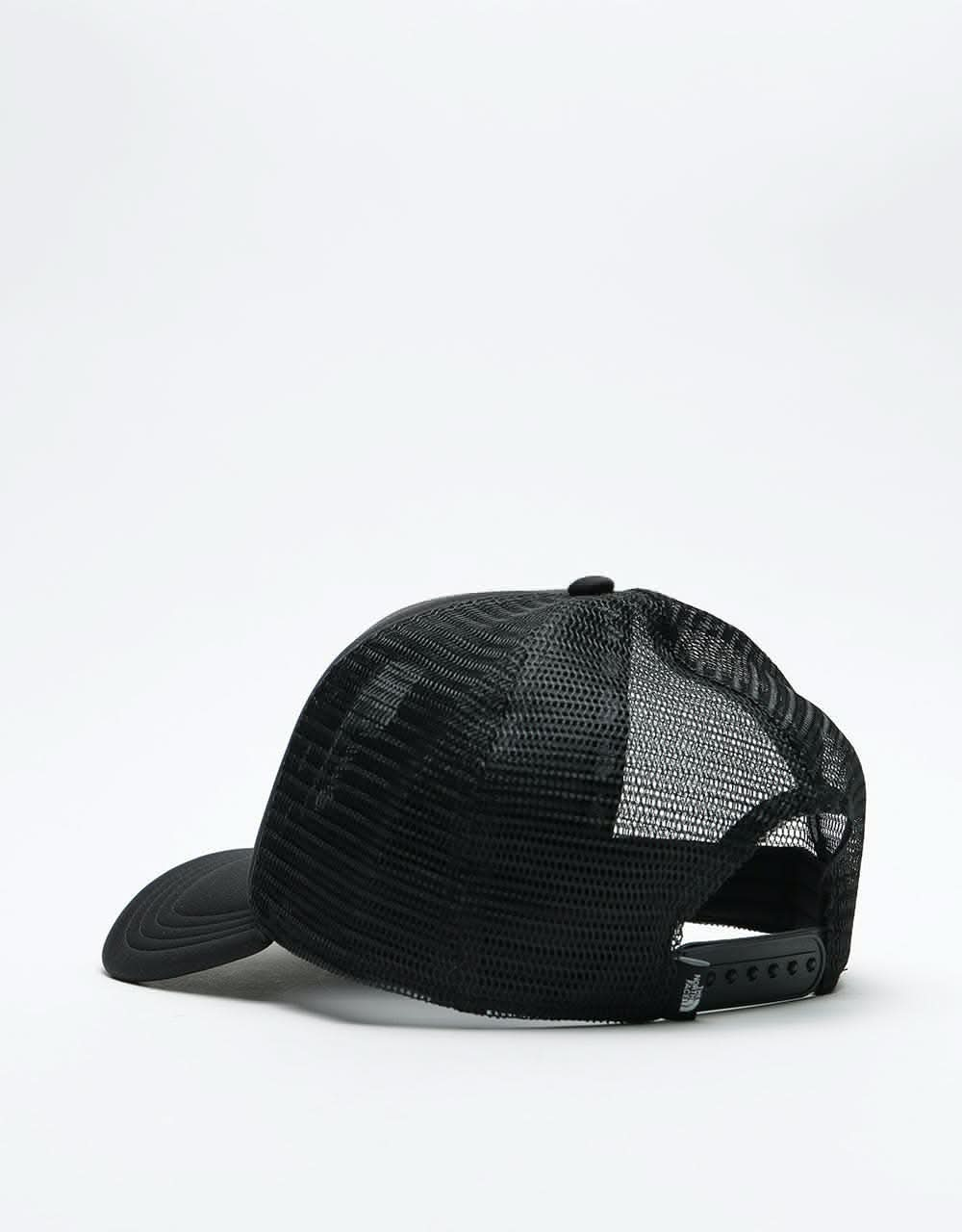 The North Face TNF Logo Trucker Cap - TNF Black/TNF White