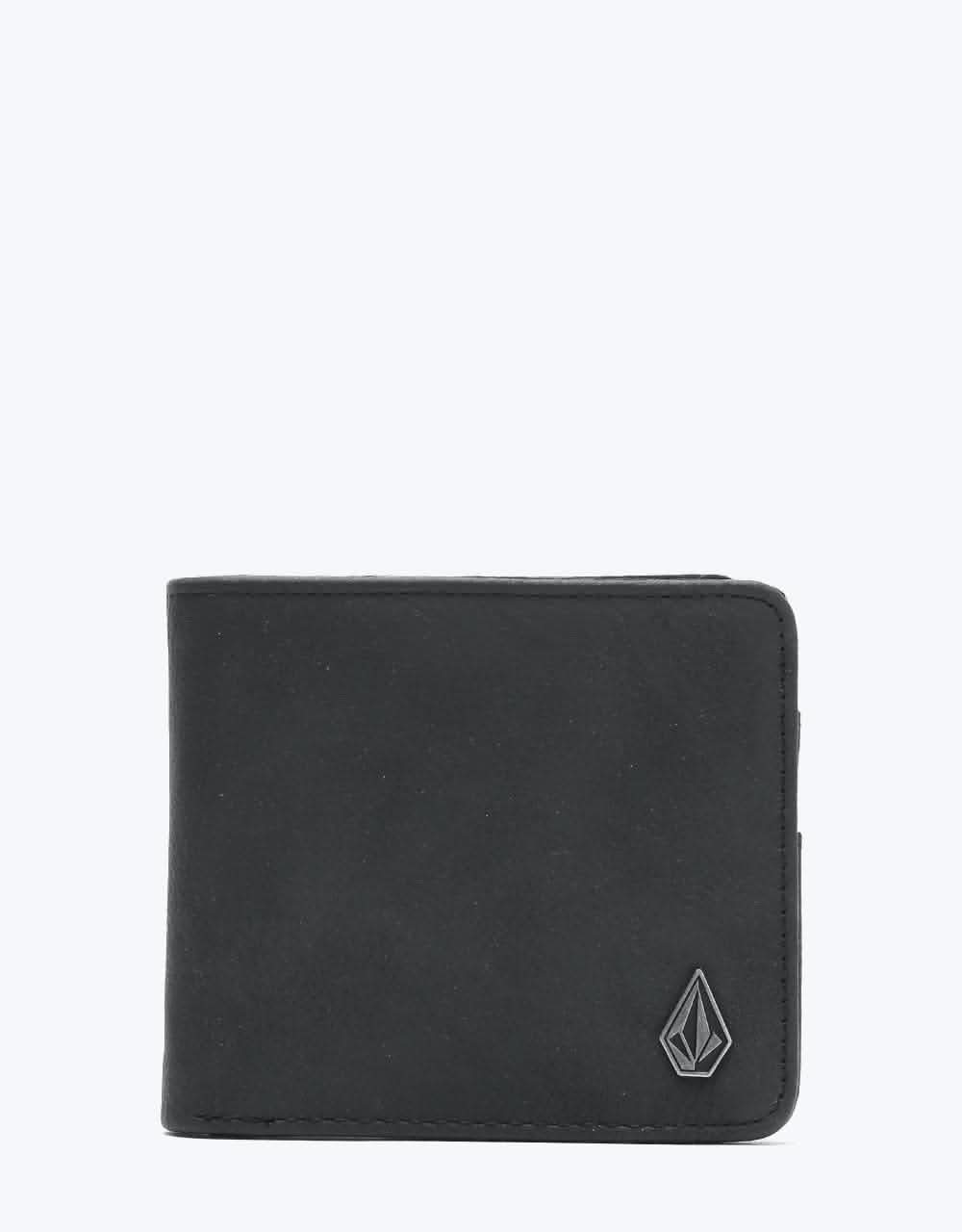 Volcom Slim Stone Wallet - Black