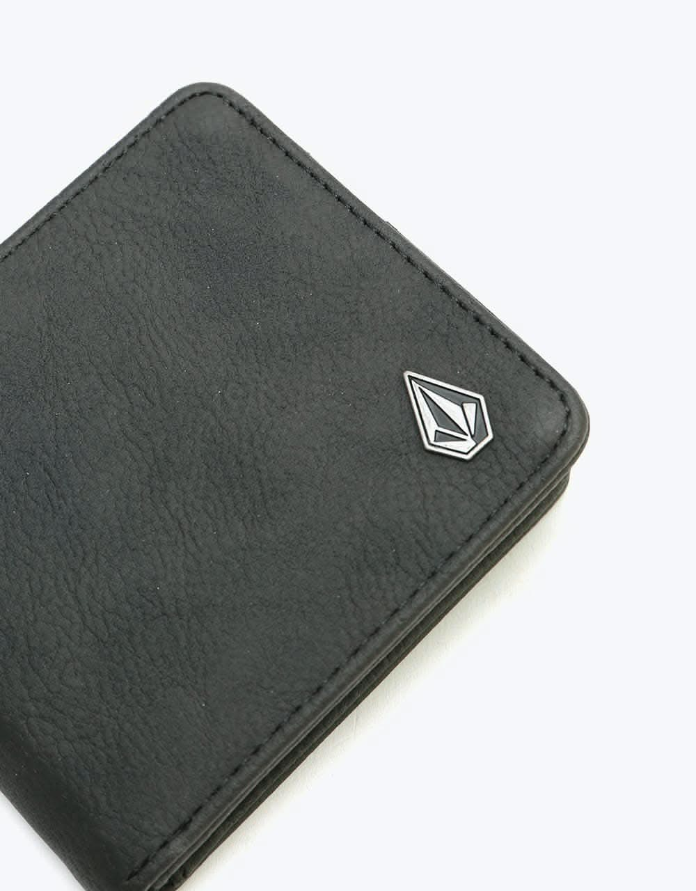 Volcom Slim Stone Wallet - Black