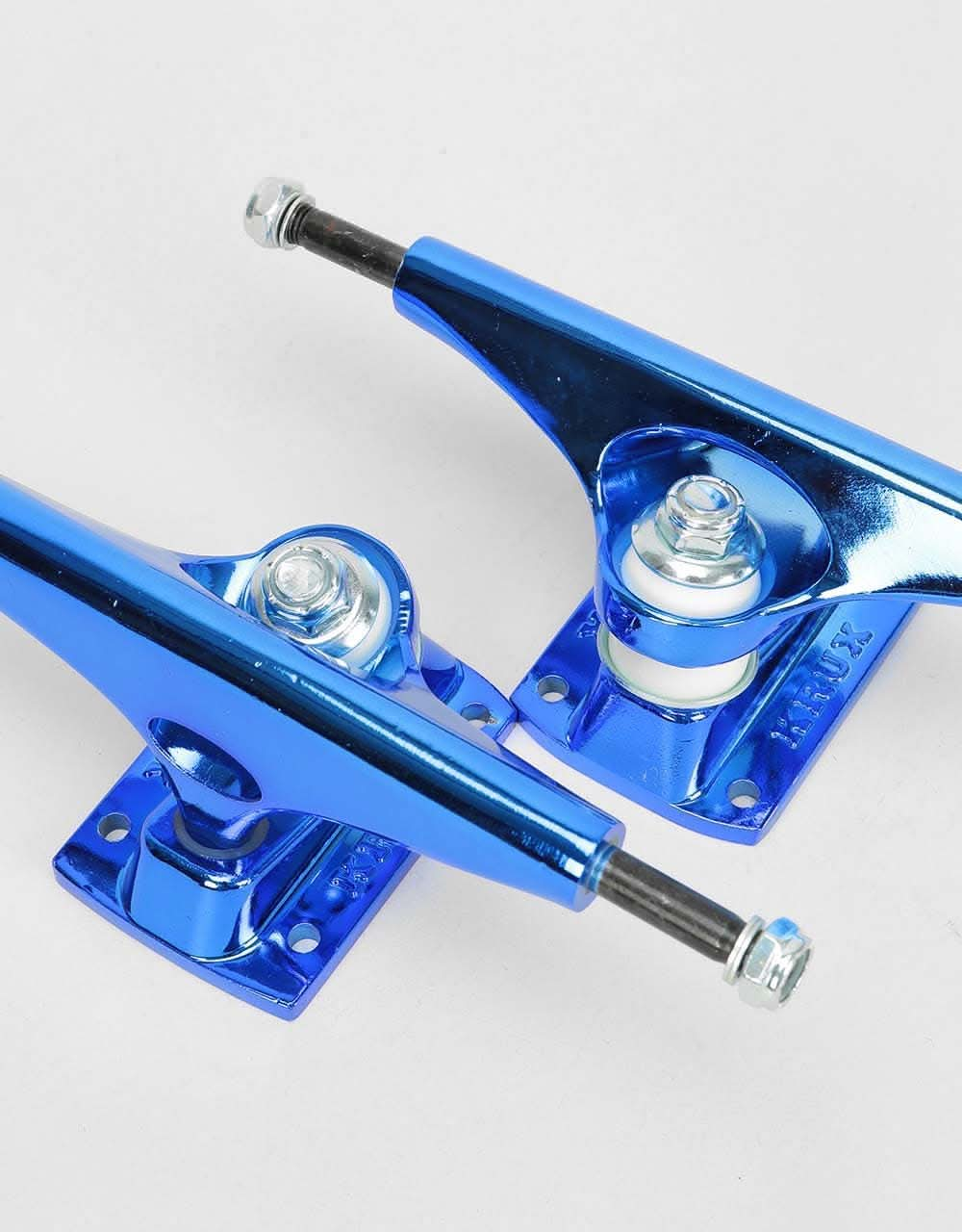 Krux Krome Dark Blue 8.25 Standard Skateboard Trucks