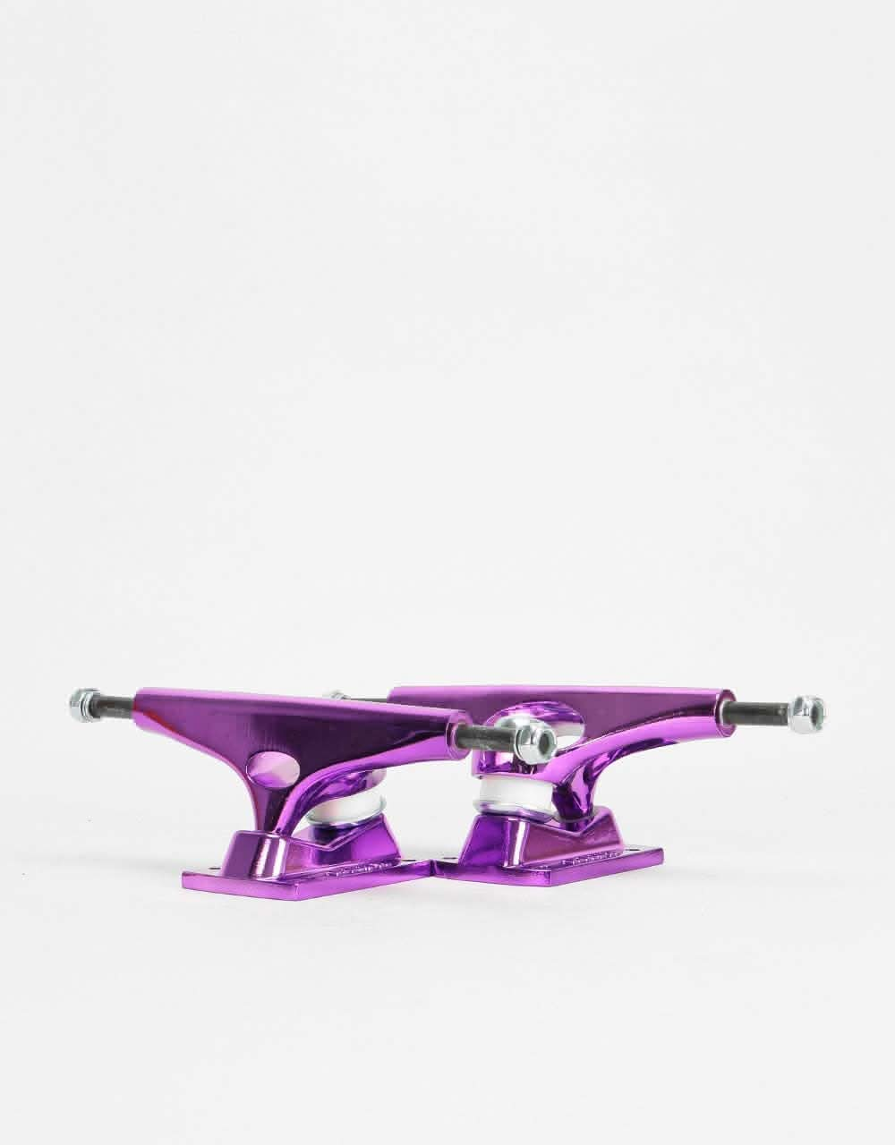 Krux DLK Krome Purple 8.25 Standard Skateboard Trucks