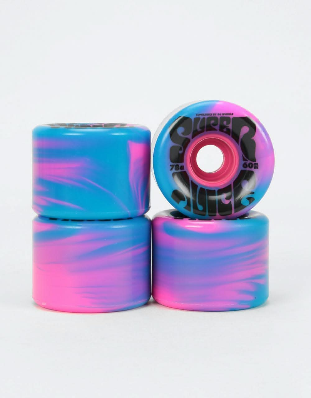 OJ Super Juice Swirl 78a Soft Skateboard Wheel - 60mm