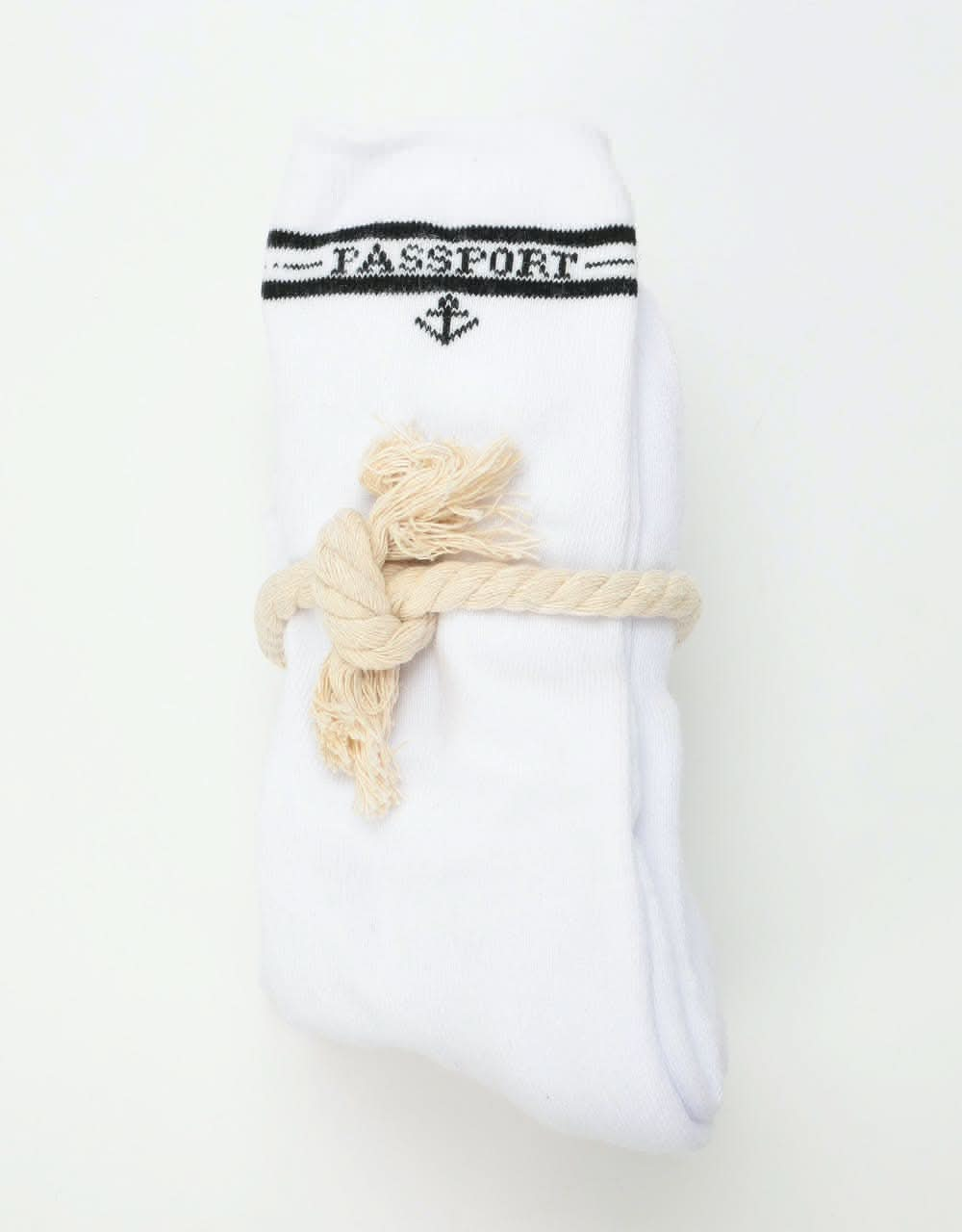 Pass Port Hi Sox 5-Pack Socks - White