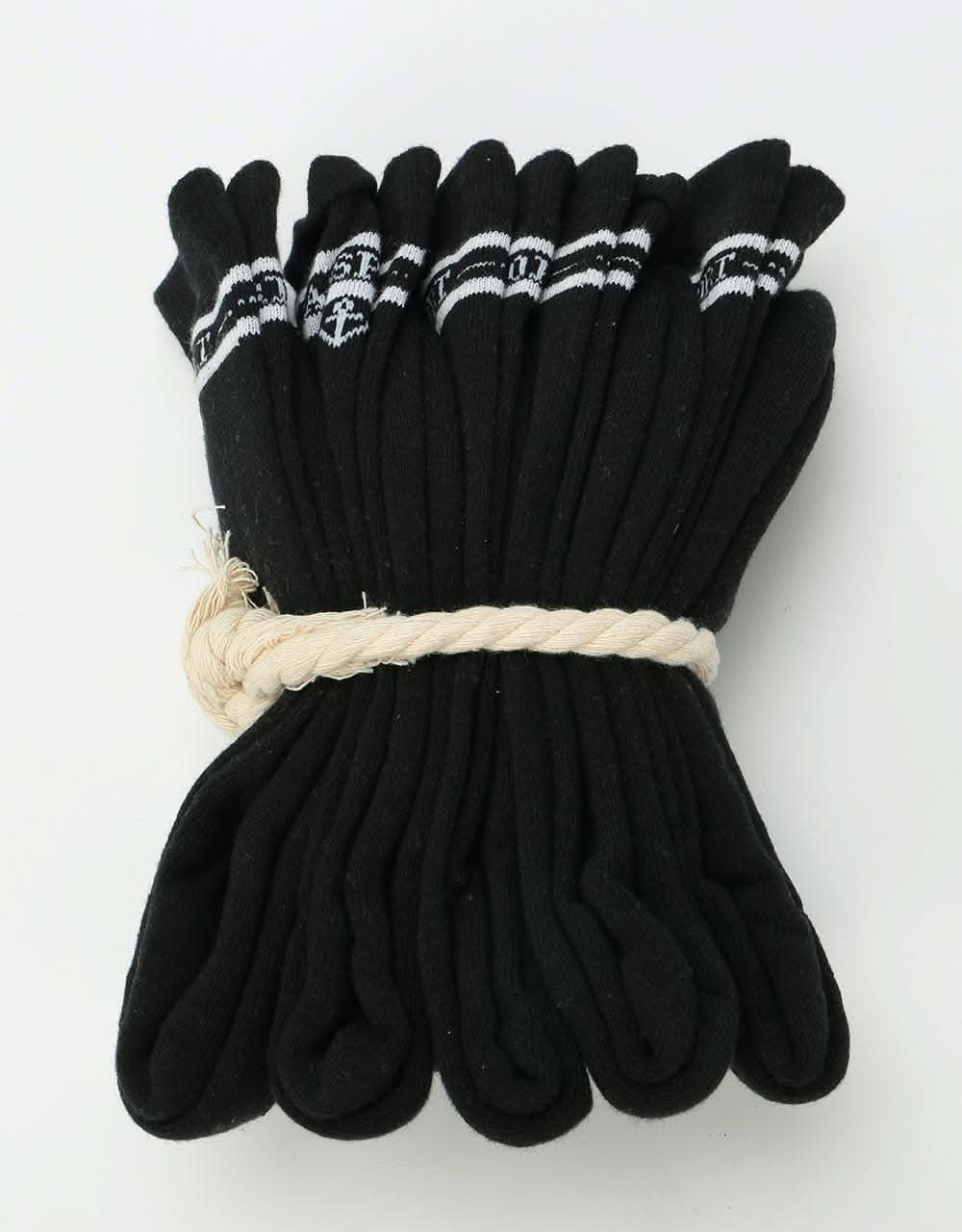 Pass Port Hi Sox 5-Pack Socks - Black