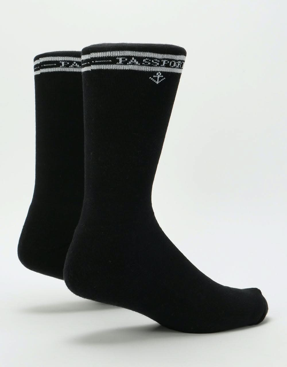 Pass Port Hi Sox 5-Pack Socks - Black