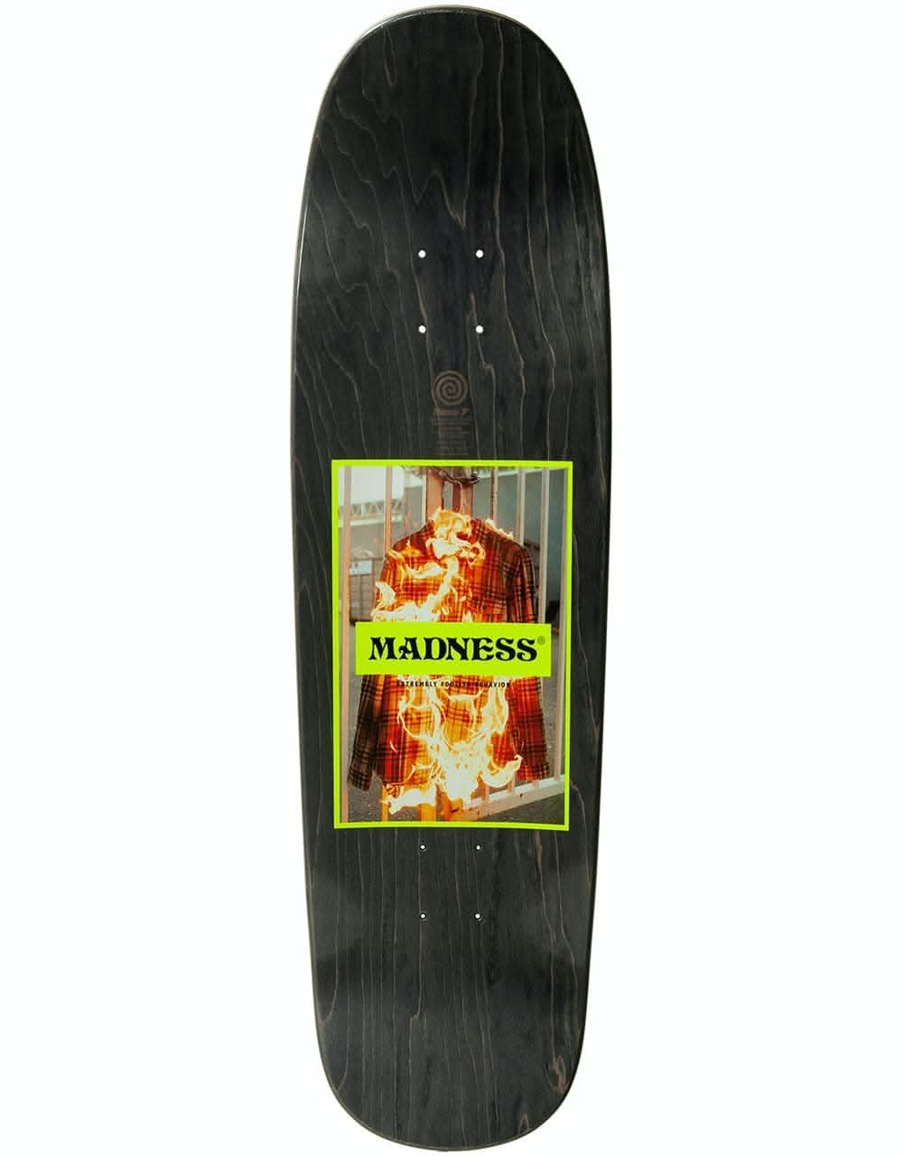 Madness Speyer Fire Flannel R7 Skateboard Deck - 9.13"