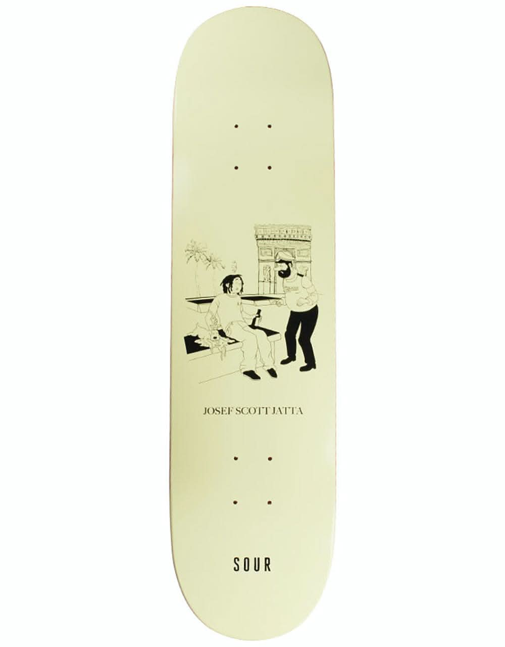 Sour Josef In Barcelona Skateboard Deck - 8.5"