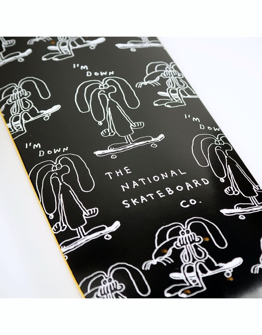 The National Skateboard Co. I'm Down Skateboard Deck - 8.5"