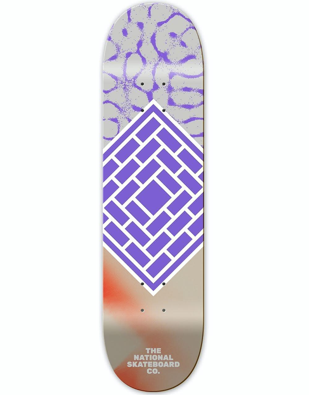 The National Skateboard Co. Classic Skateboard Deck - 8.375"