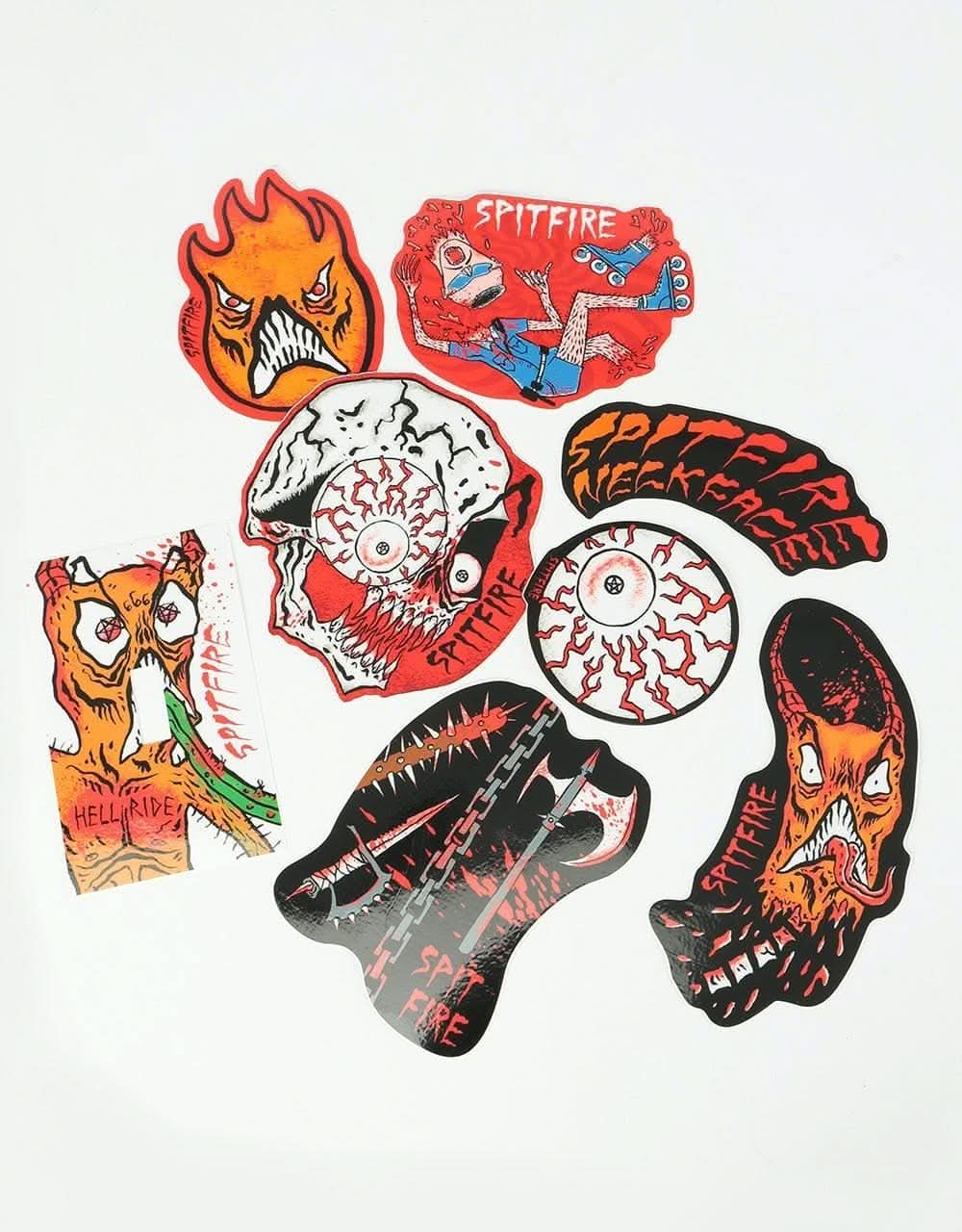 Spitfire x Neckface Sticker Pack