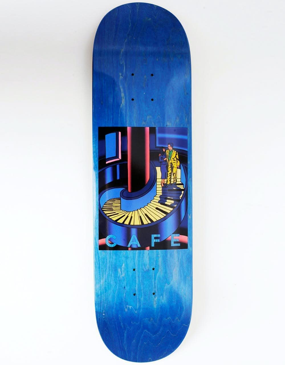 Skateboard Café Piano Staircase Skateboard Deck - 8.25"