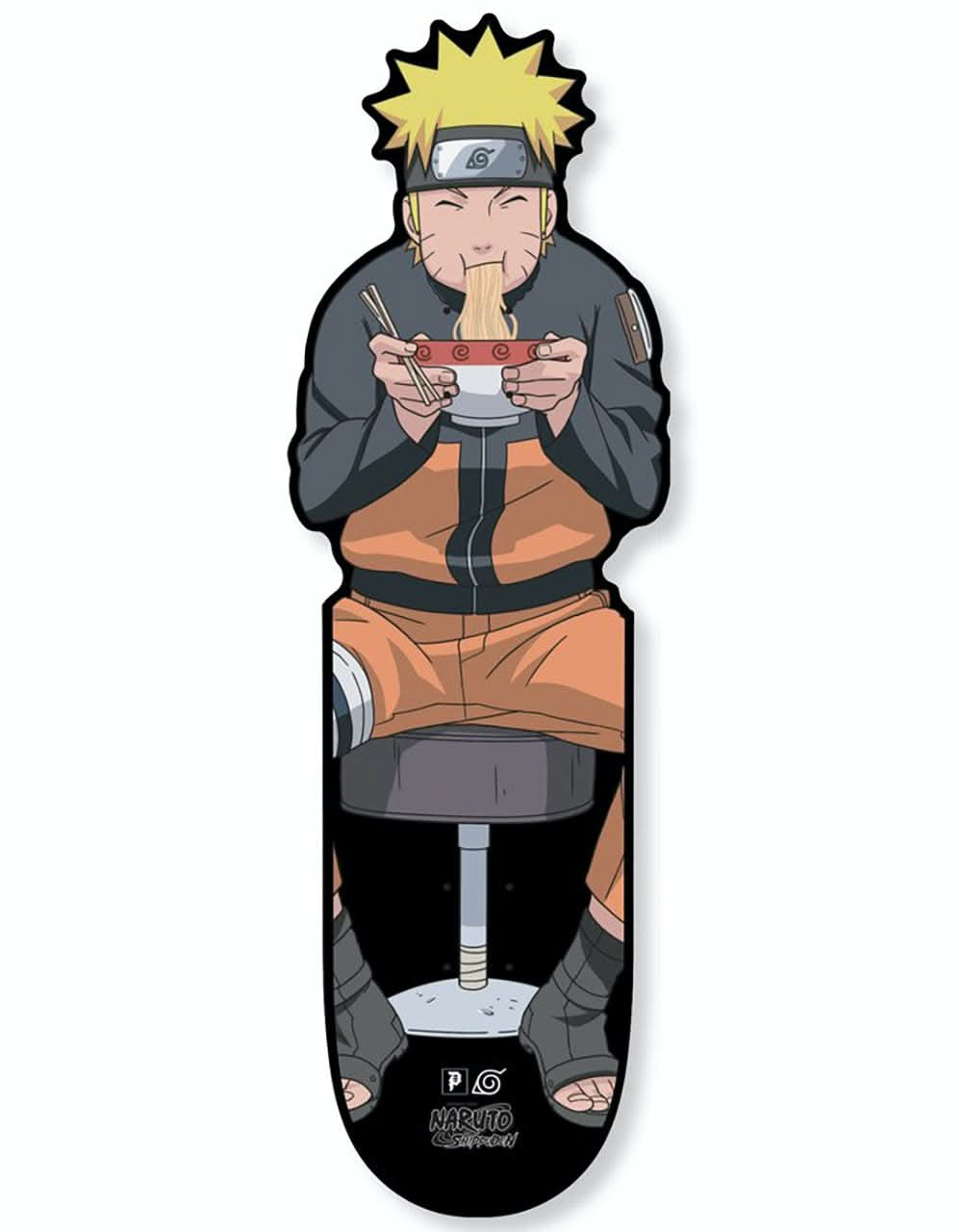 Primitive x Naruto Ramen CNC Skateboard Deck - 10"