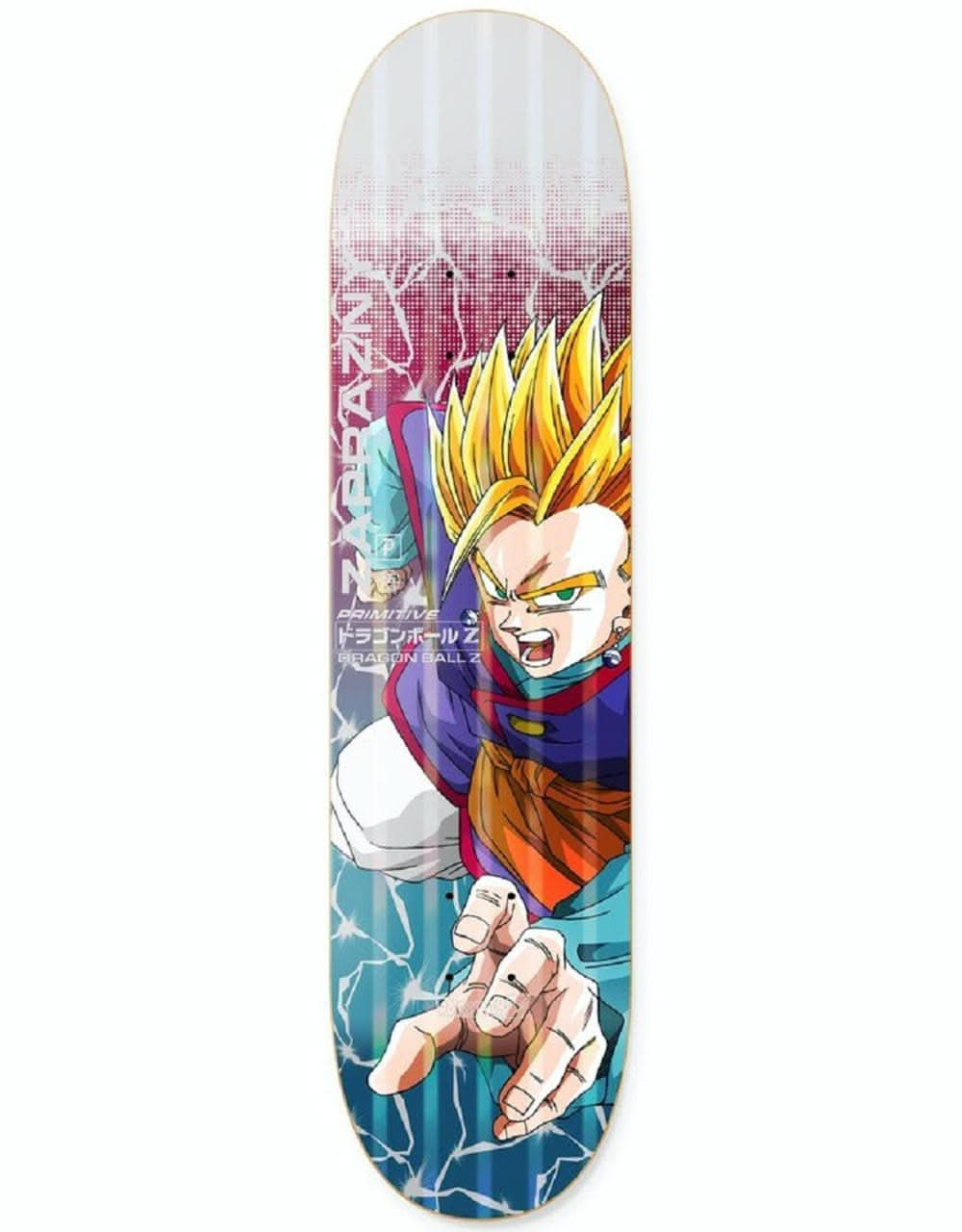 Primitive x Dragon Ball Z Marek Gohan Power Level Skateboard Deck - 8.38"