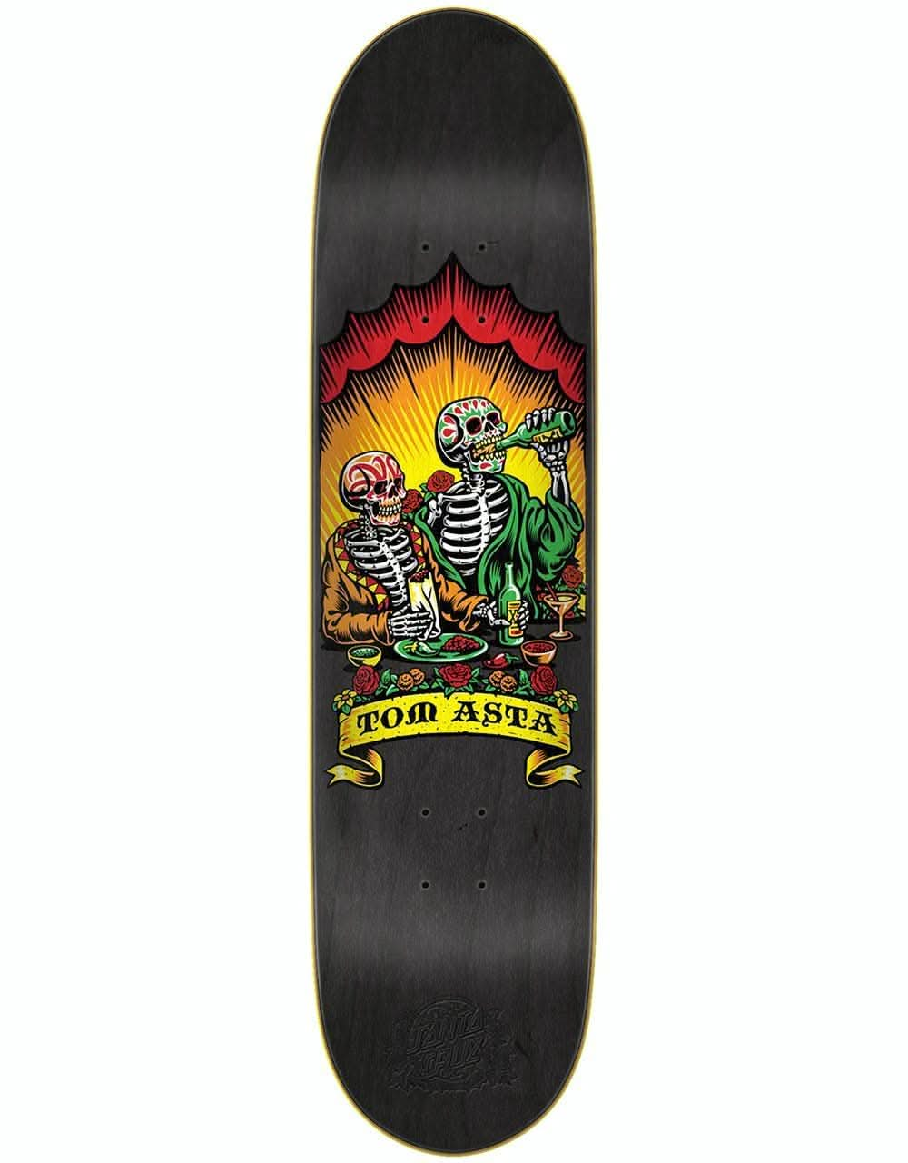 Santa Cruz Asta Dine With Me Skateboard Deck - 8"