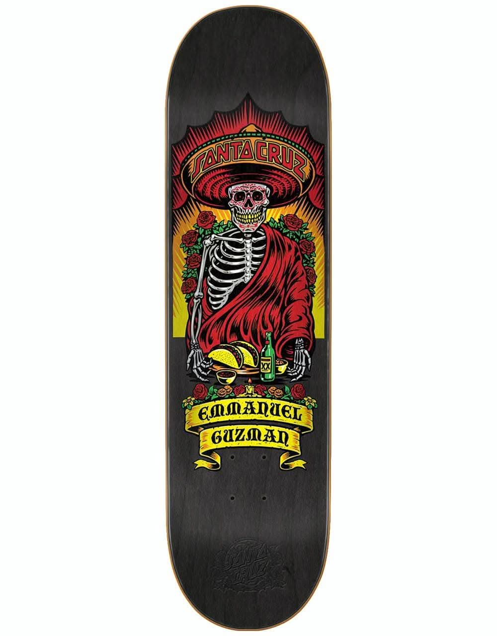 Santa Cruz Guzman Dine With Me Skateboard Deck - 8.27"