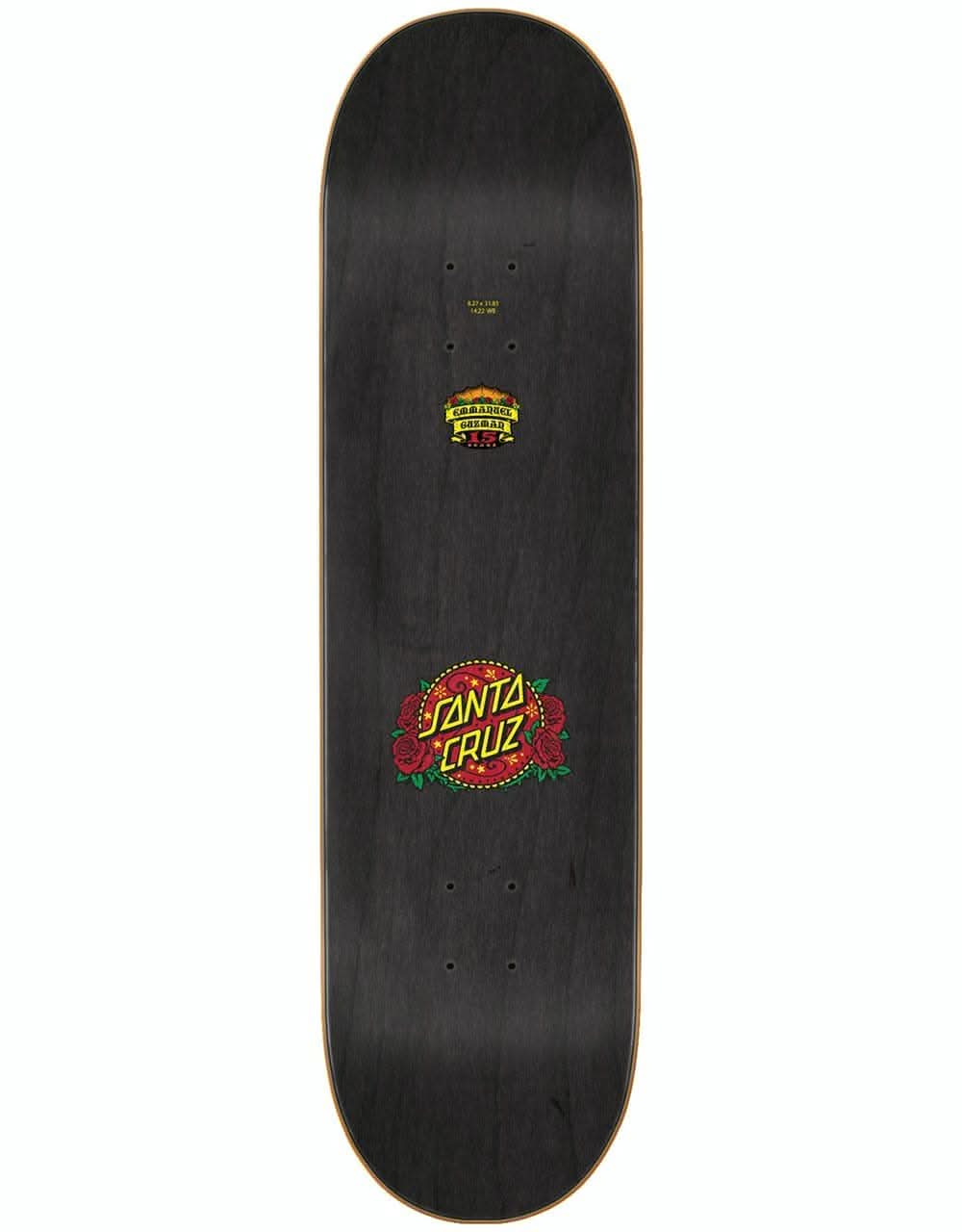 Santa Cruz Guzman Dine With Me Skateboard Deck - 8.27"