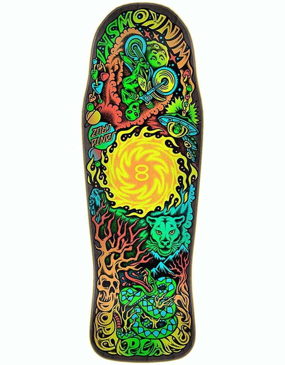 Santa Cruz Winkowski Dope Planet 2 Preissue Skateboard Deck - 10.34"